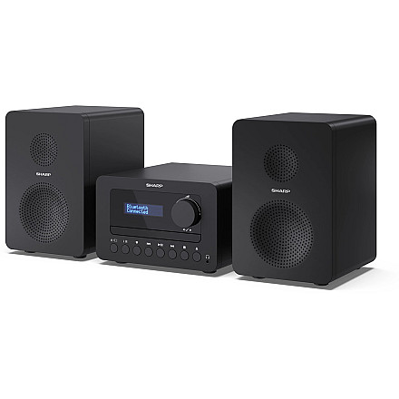 Sharp XL-B520D(BK) Tokyo Hi-Fi Micro System 2.0, FM/DAB/DAB+/USB, CD, Bluetooth 5.0, Aux-in, чорний - 1