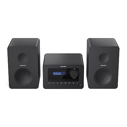 Sharp XL-B520D(BK) Tokyo Hi-Fi Micro System 2.0, FM/DAB/DAB+/USB, CD, Bluetooth 5.0, Aux-in, чорний - 13