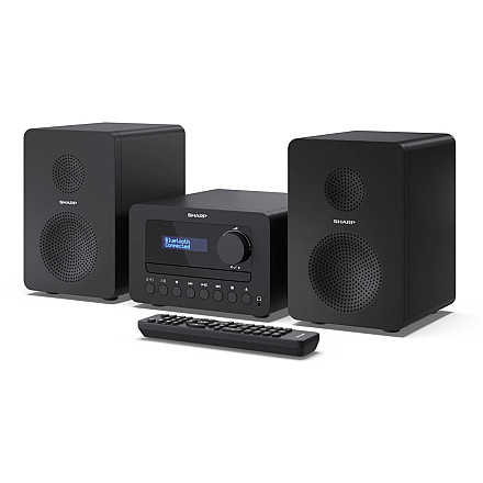 Sharp XL-B520D(BK) Tokyo Hi-Fi Micro System 2.0, FM/DAB/DAB+/USB, CD, Bluetooth 5.0, Aux-in, чорний - 5