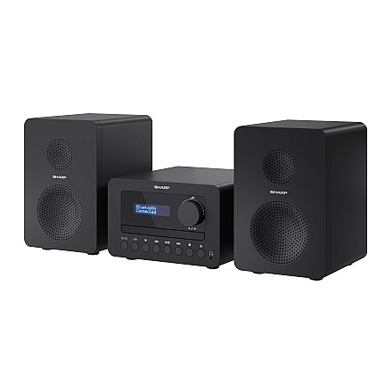 Sharp XL-B520D(BK) Tokyo Hi-Fi Micro System 2.0, FM/DAB/DAB+/USB, CD, Bluetooth 5.0, Aux-in, чорний - 9