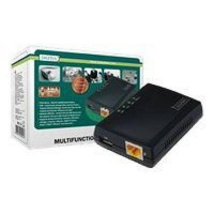 Digitus | Wielofunkcyjny serwer sieciowy USB | DN-13020 | Czarny - 3