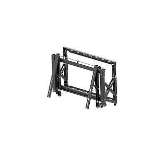 EDBAK | Uchwyt ścienny | 70-98 " | Maksymalna waga (udźwig) 130 kg | Czarny
