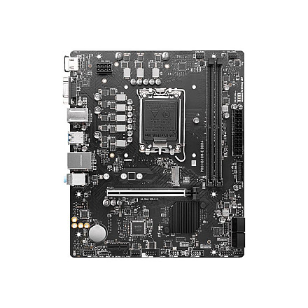 MSI PRO H610M-E DDR4 Сімʼя процесорів Intel Гніздо процесора LGA1700 - 6