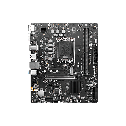 MSI PRO H610M-E DDR4 Сімʼя процесорів Intel Гніздо процесора LGA1700 - 2