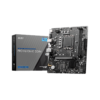 MSI PRO H610M-E DDR4 Сімʼя процесорів Intel Гніздо процесора LGA1700