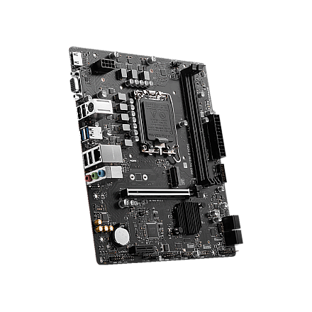 MSI PRO H610M-E DDR4 Сімʼя процесорів Intel Гніздо процесора LGA1700 - 4