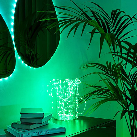 Twinkly|Dots Smart LED Lights 200 RGB (Multicolor), 10m, Transparent|RGB - 16M+ kolorów - 3