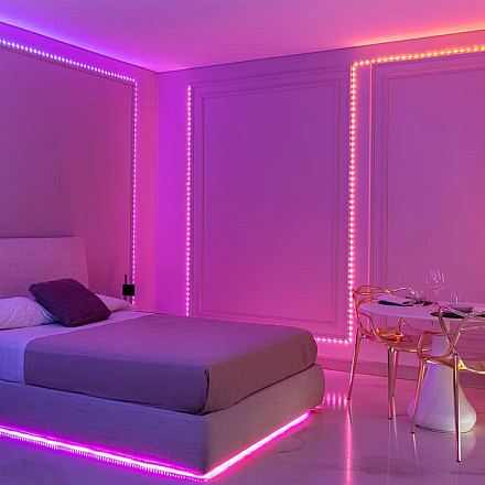 Twinkly|Dots Smart LED Lights 200 RGB (Multicolor), 10m, Transparent|RGB - 16M+ kolorów - 6