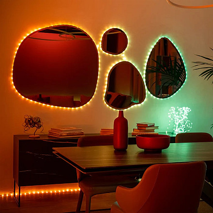 Twinkly|Dots Smart LED Lights 200 RGB (Multicolor), 10m, Transparent|RGB - 16M+ kolorów - 2
