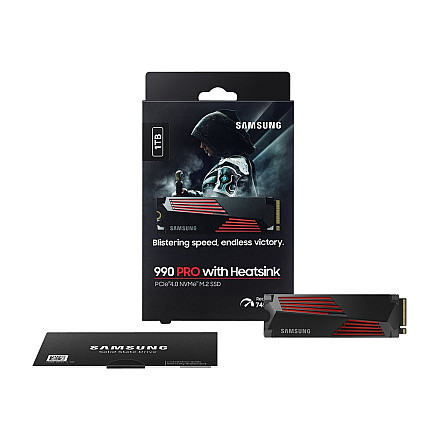 Samsung 990 PRO з radiatorem 1000 GB Format SSD M.2 2280 - 4