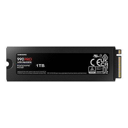 Samsung 990 PRO з radiatorem 1000 GB Format SSD M.2 2280 - 3