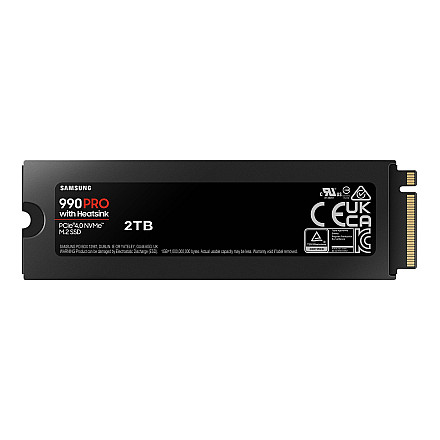 Samsung 990 PRO з radiatorem 2000 GB Format SSD M.2 2280 - 3
