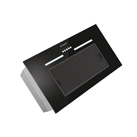 Candy | Okap | CPY5MBG | Okap | Klasa efektywności energetycznej C | Szerokość 52 cm | 298 m³/h | Sterowanie mechaniczne | LED | Czarne szkło - 1