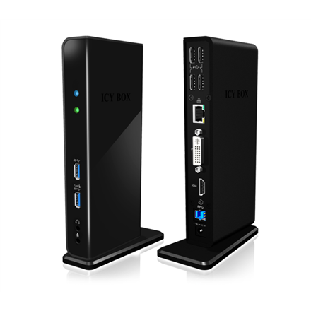 Raidsonic | ICY BOX | Stacja dokująca IB-DK2241AC | Stacja dokująca USB-A | Gwarancja 12 miesięcy - 1