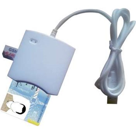 Transcend | SMART CARD READER USB PC/SC N68 білий - 2