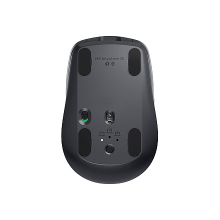 Миша Logitech MX Anywhere 3S - бездротова RF + Bluetooth, laserowa, 8000 DPI, grafitowa | Logitech - 8