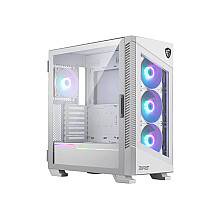 MSI MPG VELOX 100R White Obudowa PC, Mid-Tower, USB 3.2, wyjście audio, wejście mikrofonowe | MSI