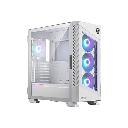 MSI MPG VELOX 100R White Obudowa PC, Mid-Tower, USB 3.2, wyjście audio, wejście mikrofonowe | MSI - 1