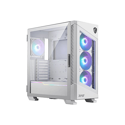 MSI MPG VELOX 100R White Obudowa PC, Mid-Tower, USB 3.2, wyjście audio, wejście mikrofonowe | MSI - 4