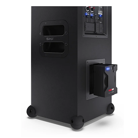 Głośnik przenośny Sharp SumoBox CP-LS100 High Performance | Sharp | Głośnik przenośny | SUMOBOX CP-LS100 High Performance | 120 W | Bluetooth | Czarny | Przenośny | Połączenie bezprzewodowe - 10