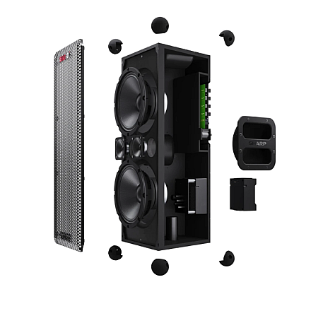 Głośnik przenośny Sharp SumoBox CP-LS100 High Performance | Sharp | Głośnik przenośny | SUMOBOX CP-LS100 High Performance | 120 W | Bluetooth | Czarny | Przenośny | Połączenie bezprzewodowe - 12
