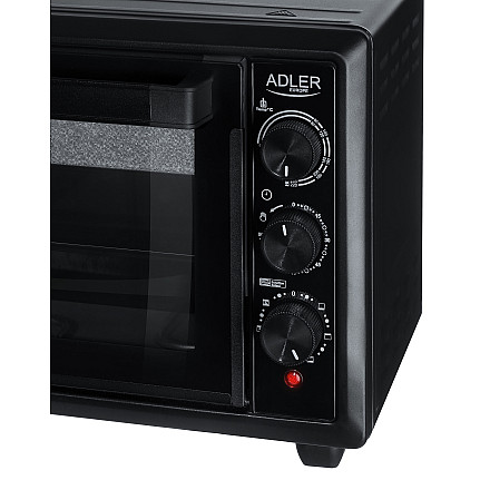 Adler | Piekarnik elektryczny | AD 6023 | 26 L | 1500 W | Czarny - 2