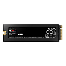 Samsung | 990 PRO z radiatorem | 4000 GB | Format SSD M.2 2280 | Interfejs SSD M.2 NVME | Prędkość odczytu 7450 MB/s | Prędkość zapisu 6900 MB/s
