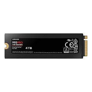 Samsung 990 PRO з radiatorem 4000 GB Format SSD M.2 2280