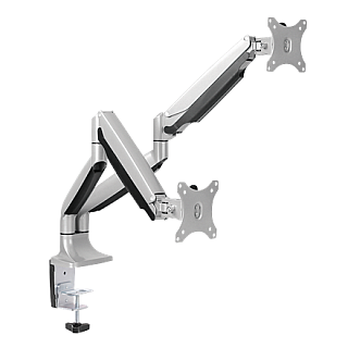 Logilink BP0043 Dual Monitor Desk mount, 13"-32",gas spring, aluminum Logilink