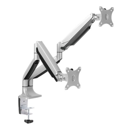Logilink BP0043 Dual Monitor Desk mount, 13"-32",gas spring, aluminum Logilink - 5