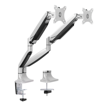 Logilink BP0043 Dual Monitor Desk mount, 13"-32",gas spring, aluminum Logilink - 3