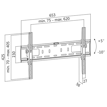 Logilink BP0018 TV Wall mount, 37