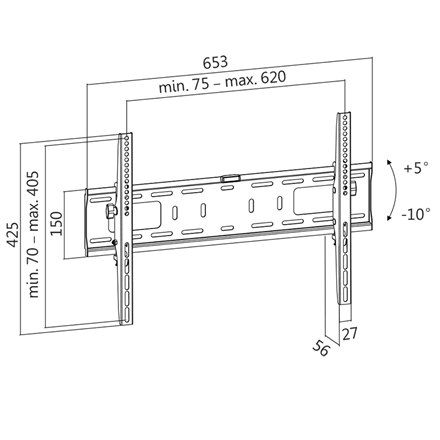 Logilink BP0018 TV Wall mount, 37
