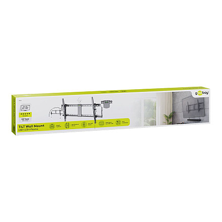 Goobay | Uchwyt ścienny | Uchwyt ścienny TV Pro TILT (XL) | Czarny - 12