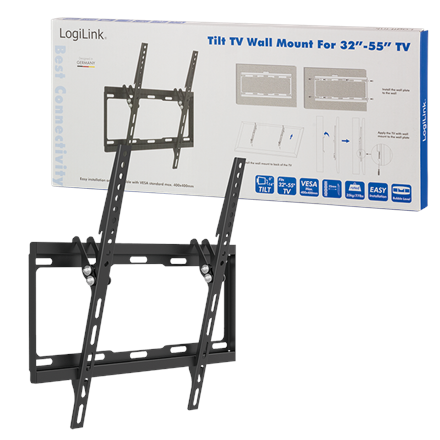 Logilink BP0012 TV Wall mount, 32-55", tilt -14°, 25 mm Logilink - 3