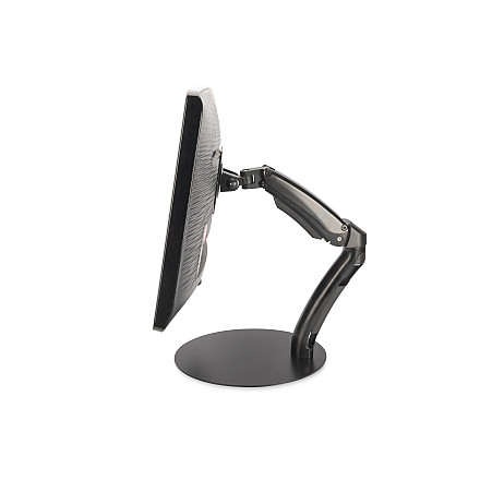 Digitus | Uchwyt biurkowy | Uniwersalny stojak na monitor LED/LCD ze sprężyną gazową | Pochylanie, obracanie, regulacja wysokości, obracanie | Czarny - 5