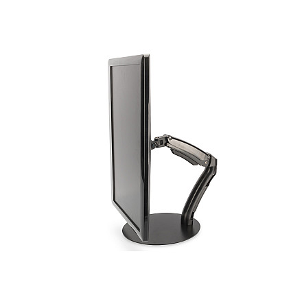Digitus | Uchwyt biurkowy | Uniwersalny stojak na monitor LED/LCD ze sprężyną gazową | Pochylanie, obracanie, regulacja wysokości, obracanie | Czarny - 6