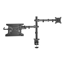 Digitus | Uchwyt biurkowy | DA-90436 | Pochylenie, obrót, regulacja wysokości, obrót | Maksymalna waga (udźwig) 9 kg | Czarny