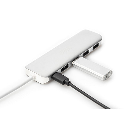 Digitus | Ładowanie | 4-portowy koncentrator USB typu C (USB 3.0) + PD - 3