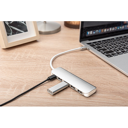 Digitus | Ładowanie | 4-portowy koncentrator USB typu C (USB 3.0) + PD - 5
