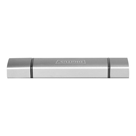 DIGITUS Podwójny czytnik kart Hub USB-C / USB 3.0, OTG Digitus - 7