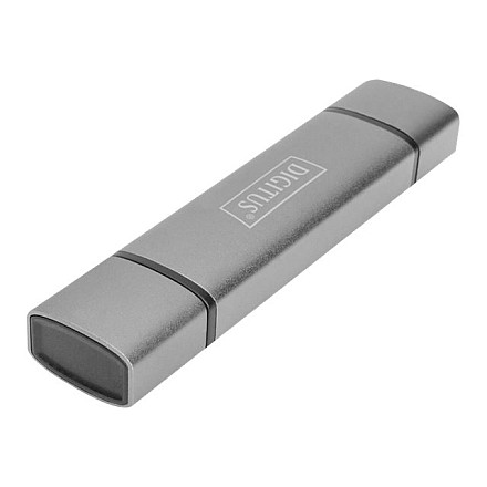 DIGITUS Podwójny czytnik kart Hub USB-C / USB 3.0, OTG Digitus - 2