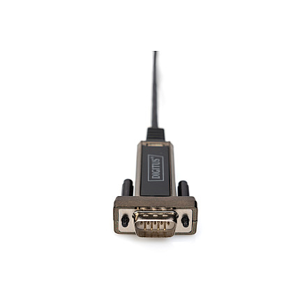 DIGITUS USB Type-C to Serial Adapter | Digitus | DIGITUS DA-70166 - adapter szeregowy - USB-C - RS-232 | DA-70166 - 2