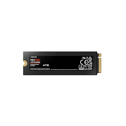 Samsung 990 PRO з radiatorem 4000 GB Format SSD M.2 2280 - 2