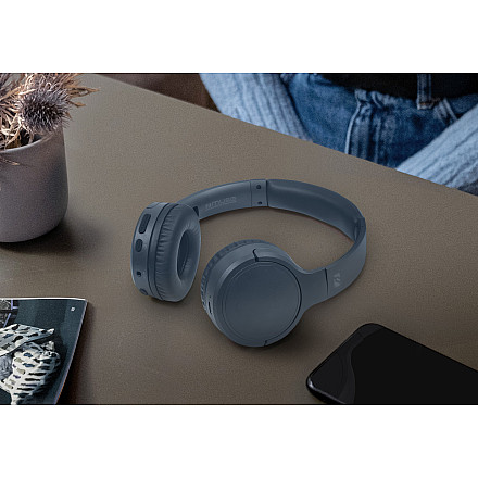 Muse | Навушники stereo | M-272 BTB | Wbudowany mikrofon | Bluetooth | синій - 2