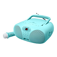 Muse | Przenośny odtwarzacz CD z funkcją Sing-A-Long Radio | MD-203 KB | Wejście AUX | Odtwarzacz CD | Radio FM
