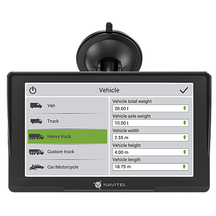 Navitel GPS Navigator E777 TRUCK 800 × 480 - 3
