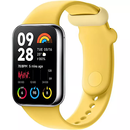 Xiaomi | Smart Band 8 Pro/Redmi Watch 4 Strap | Cytrynowy żółty | Materiał paska: TPU - 3