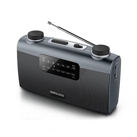 Muse | M-058R | AUX in | Black | Портативне radio - 2