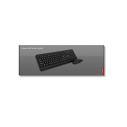 Lenovo 160 Combo Клавіатура Przewodowa - 2